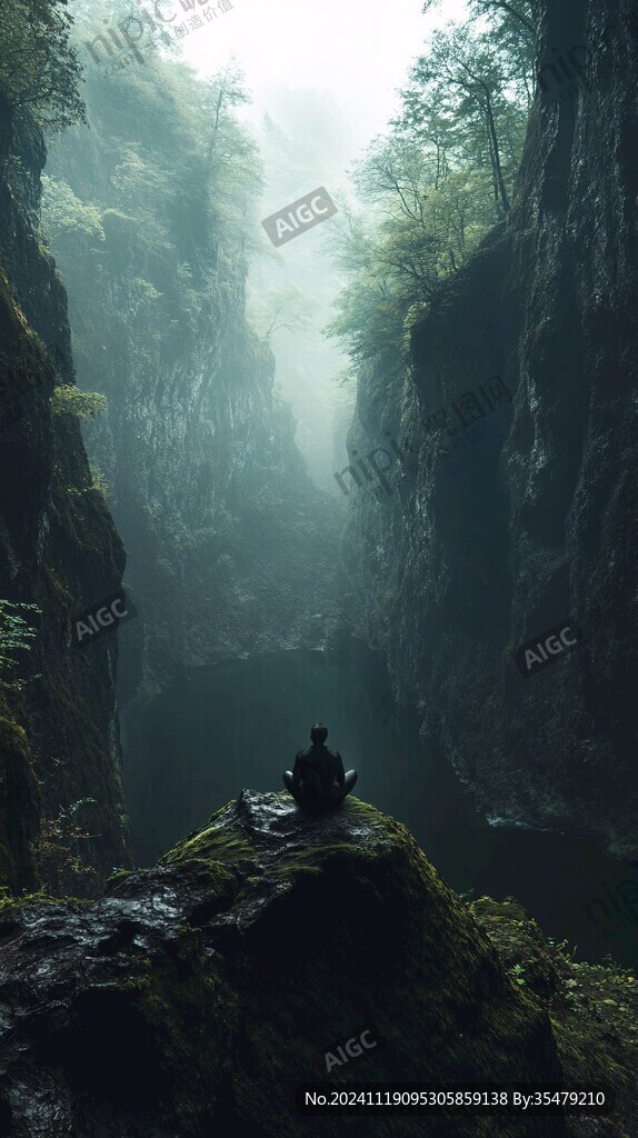 幽深的峡谷