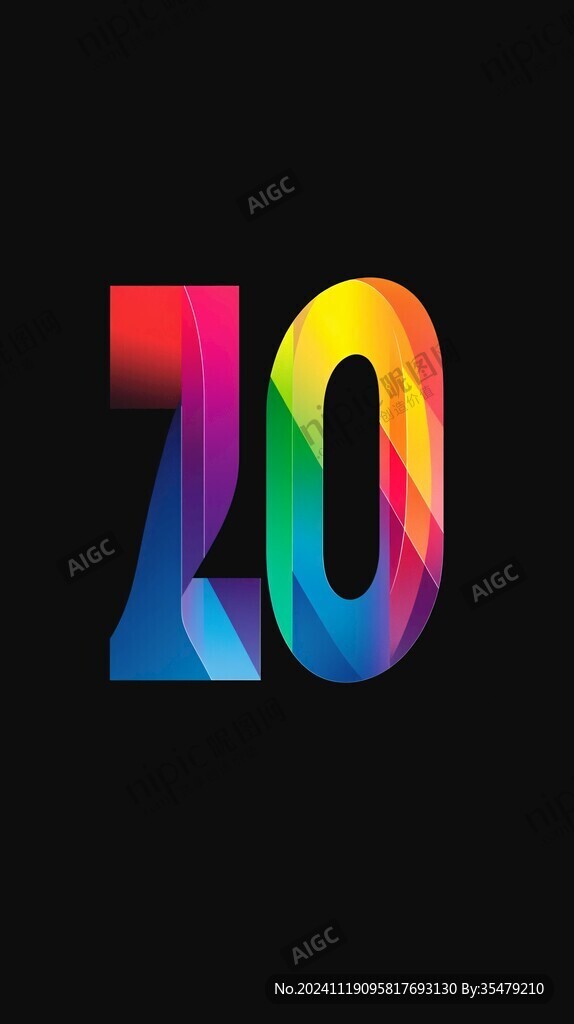 炫丽多彩数字10