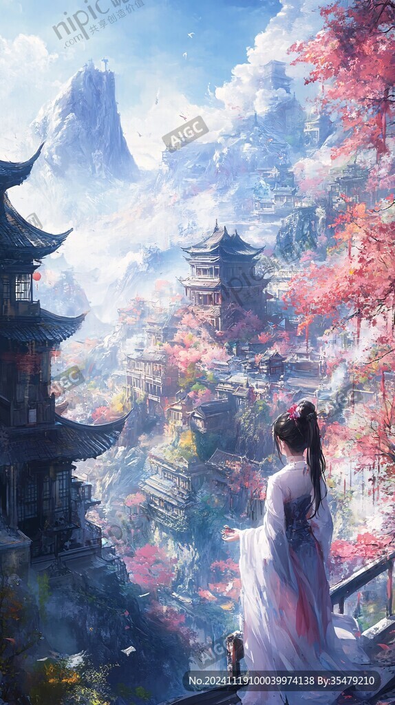 古风人物大场景