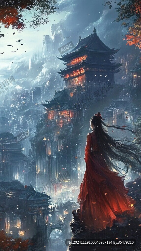 古风仙境天上宫阙