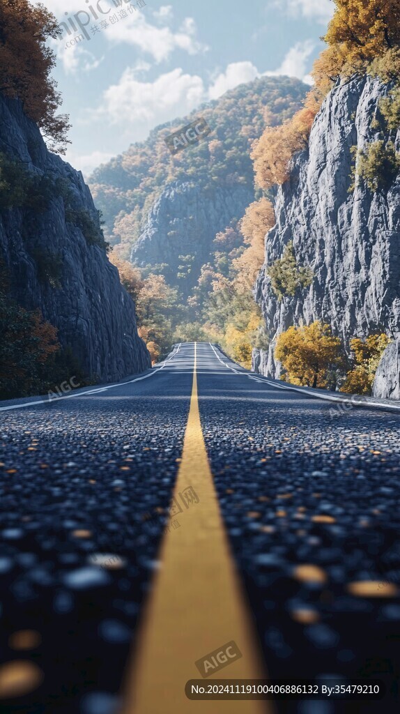 意境高山道路