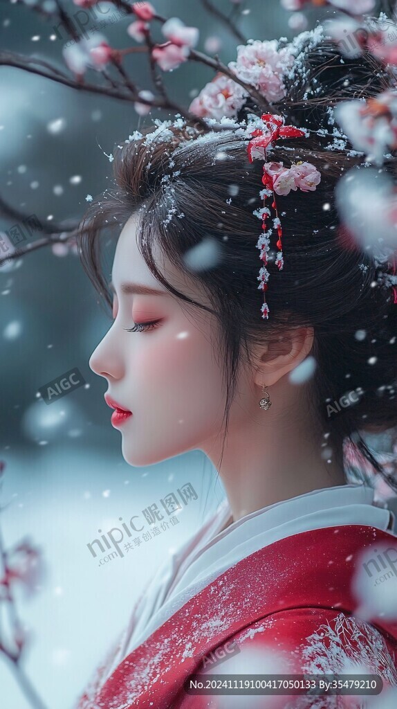 胭脂点雪