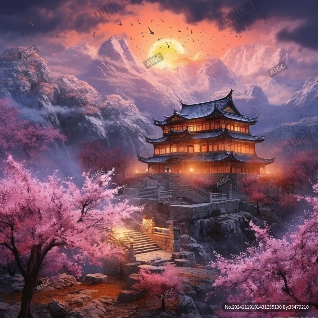 古风仙境天上宫阙