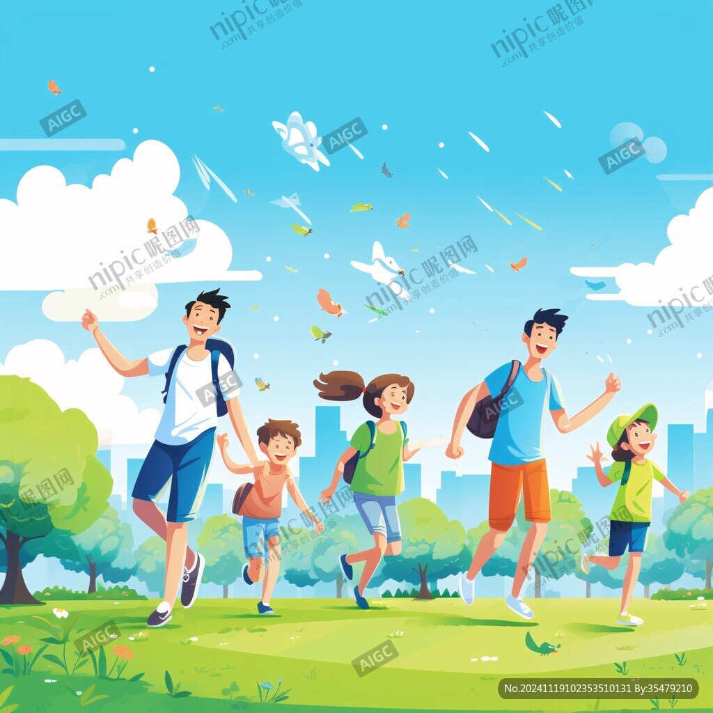 学生暑假郊游