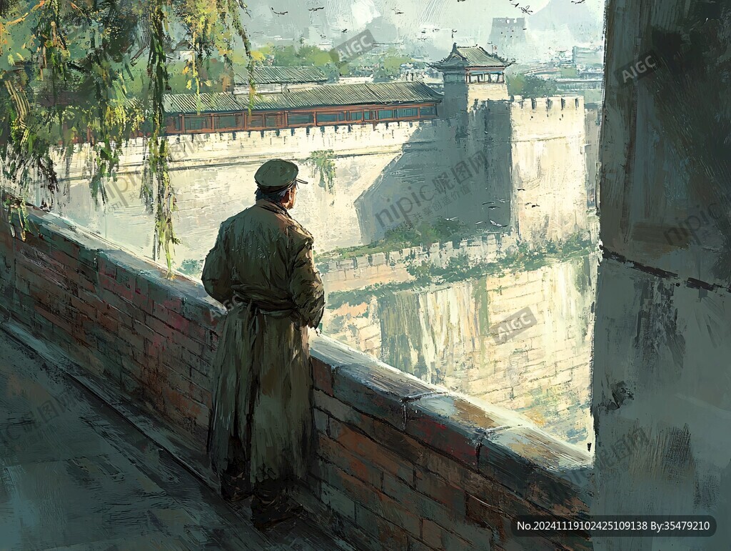大境门插画