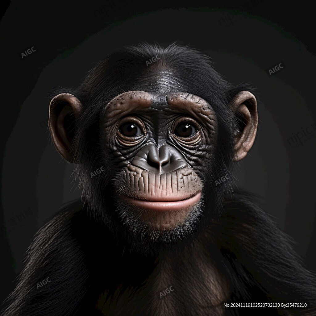 猩猩头像设计