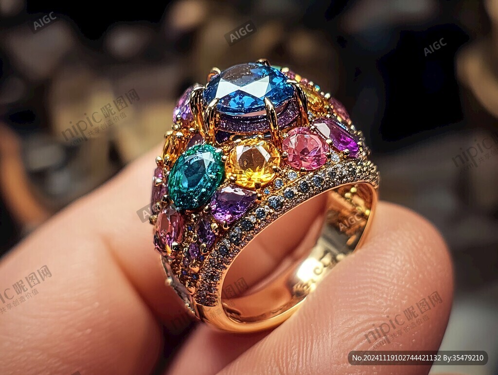 金镶碧玺