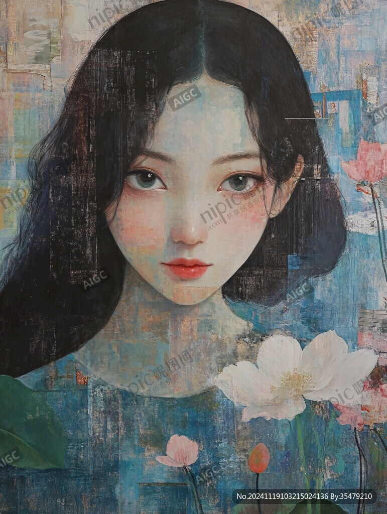插画人像