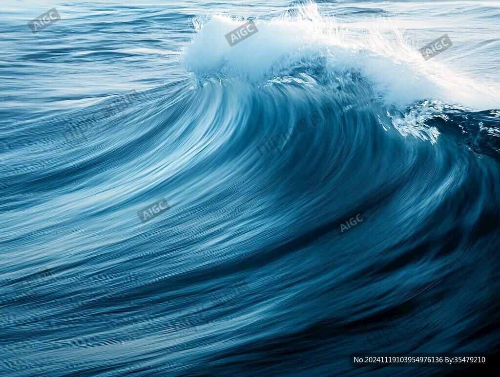 浪花高清背景