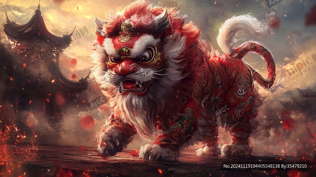 舞龙舞狮壁纸