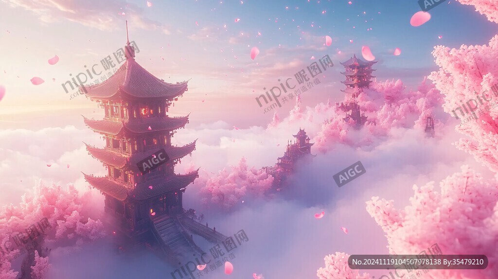 古风仙境天上宫阙