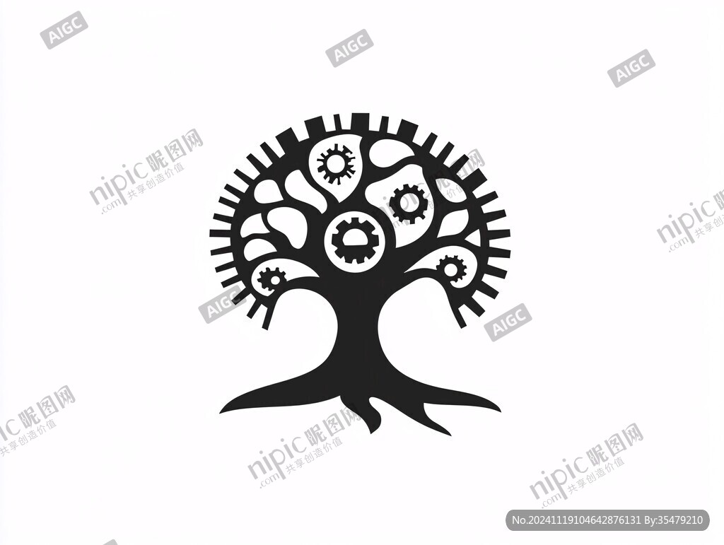 思维树logo标志