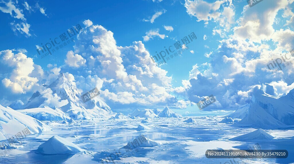 雪山大场景