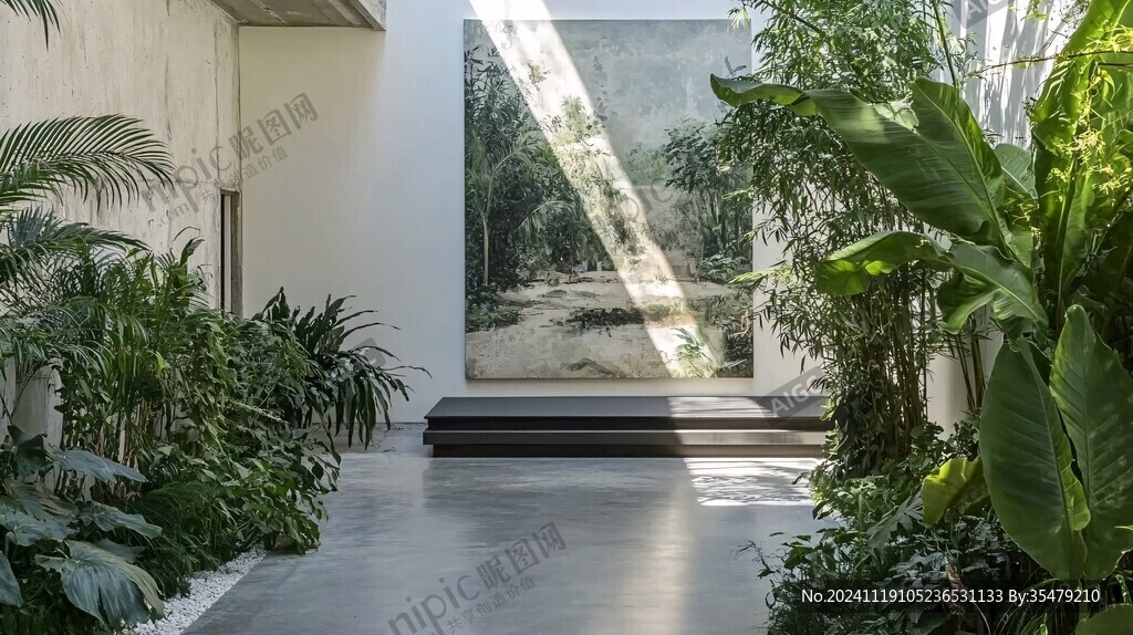 热带植物展览室
