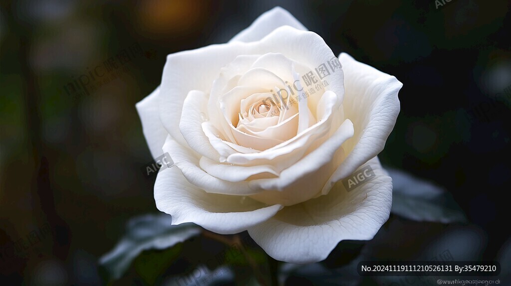 香槟色月季花
