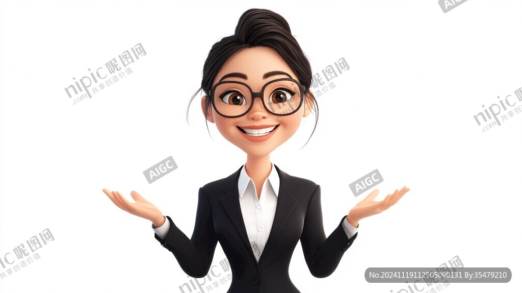 卡通代言职场人物