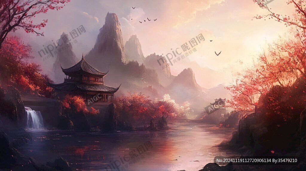 古风唯美场景