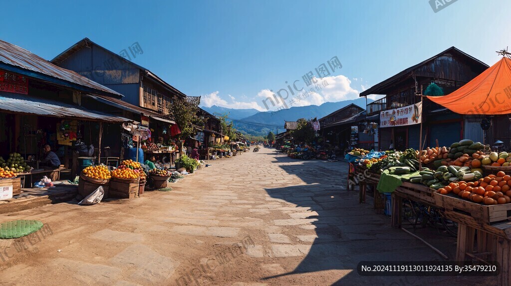 景区马路市场