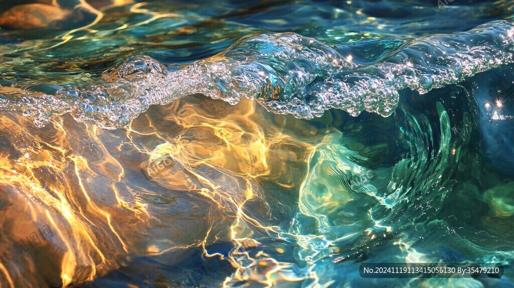 海洋流体画