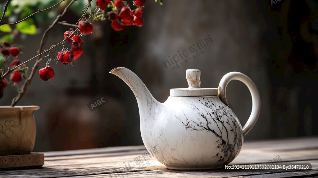 茶壶艺术照