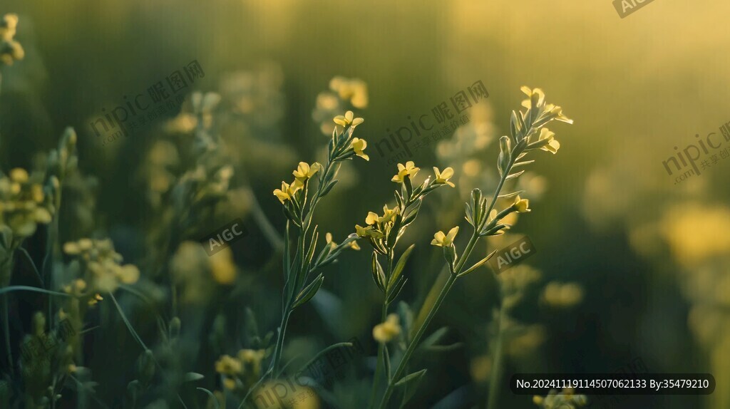油菜花高清桌面屏保