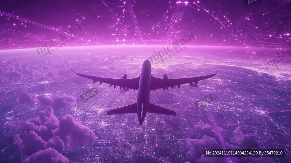 夜景航班