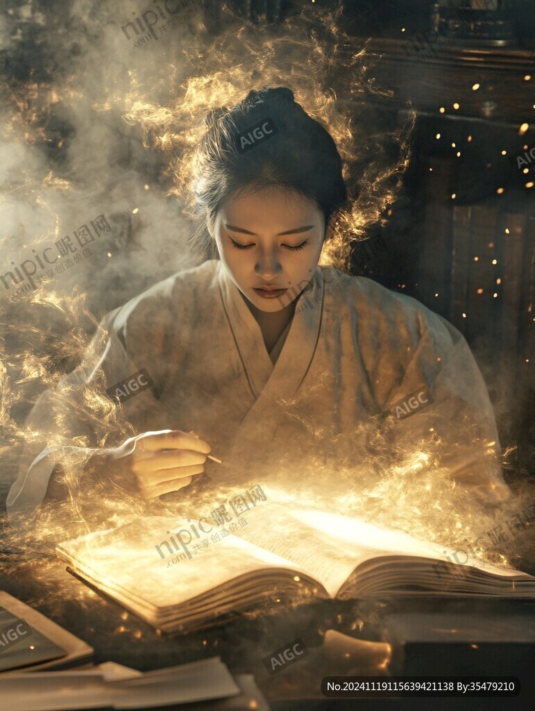 捧卷夜读