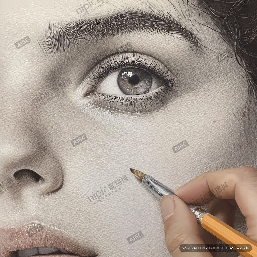 超写实插画