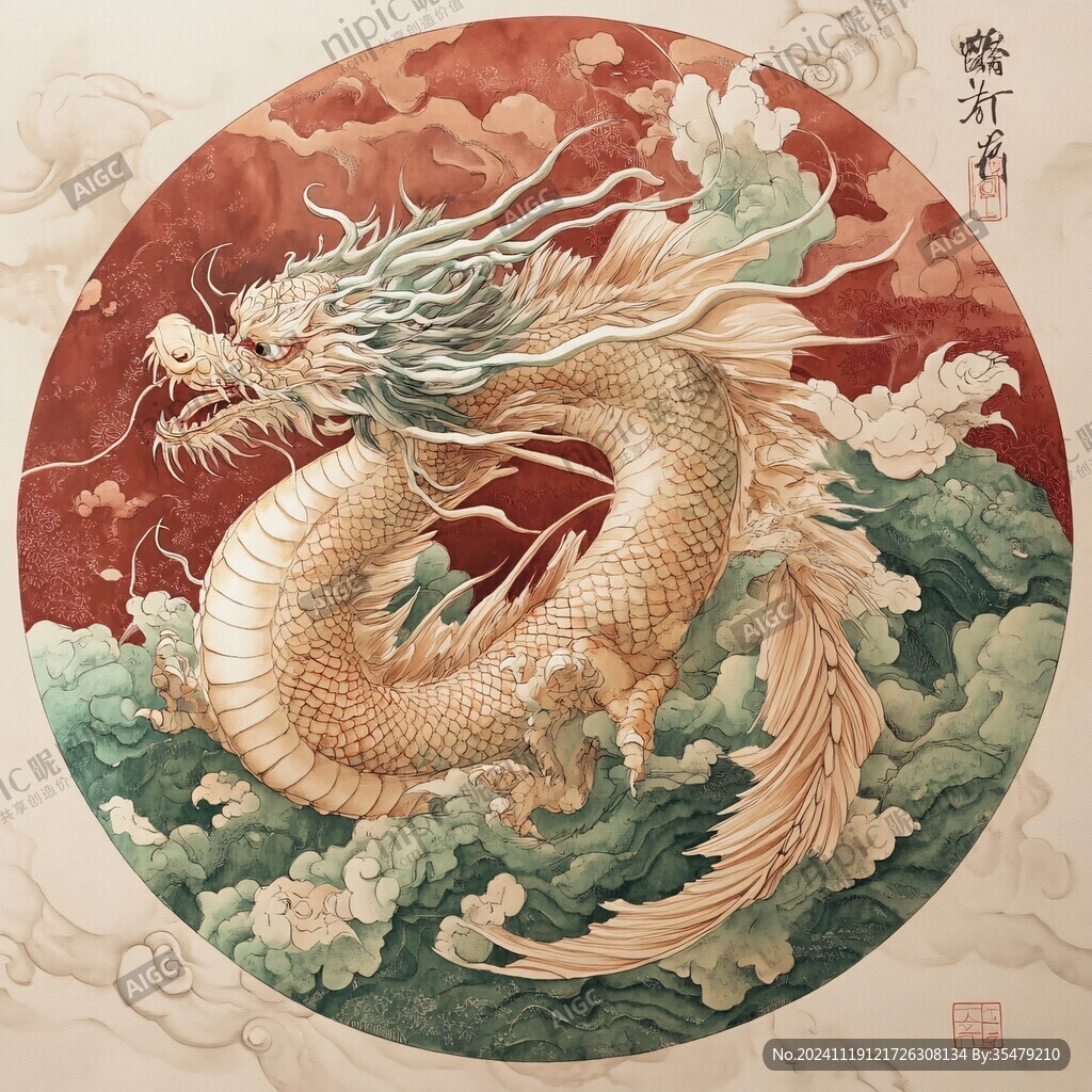 龙吉祥画