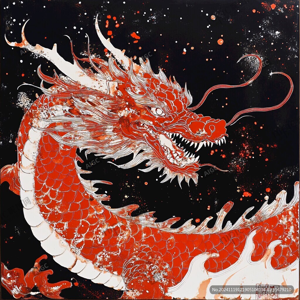 龙年系列插画