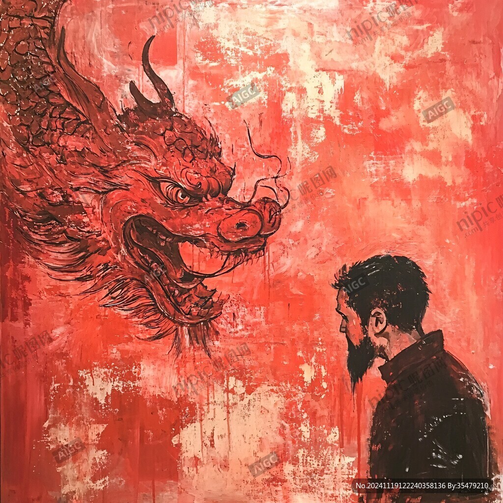 内部龙绘画