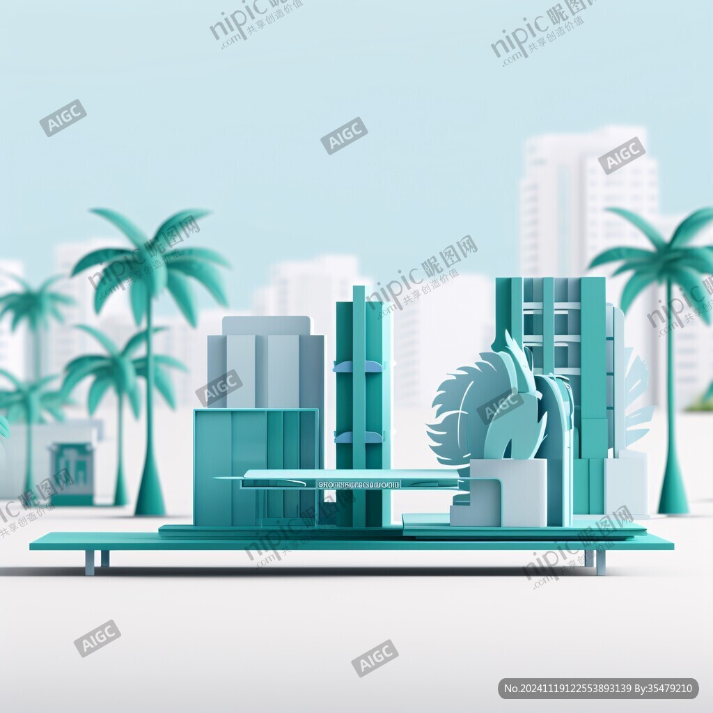 立体场景海报