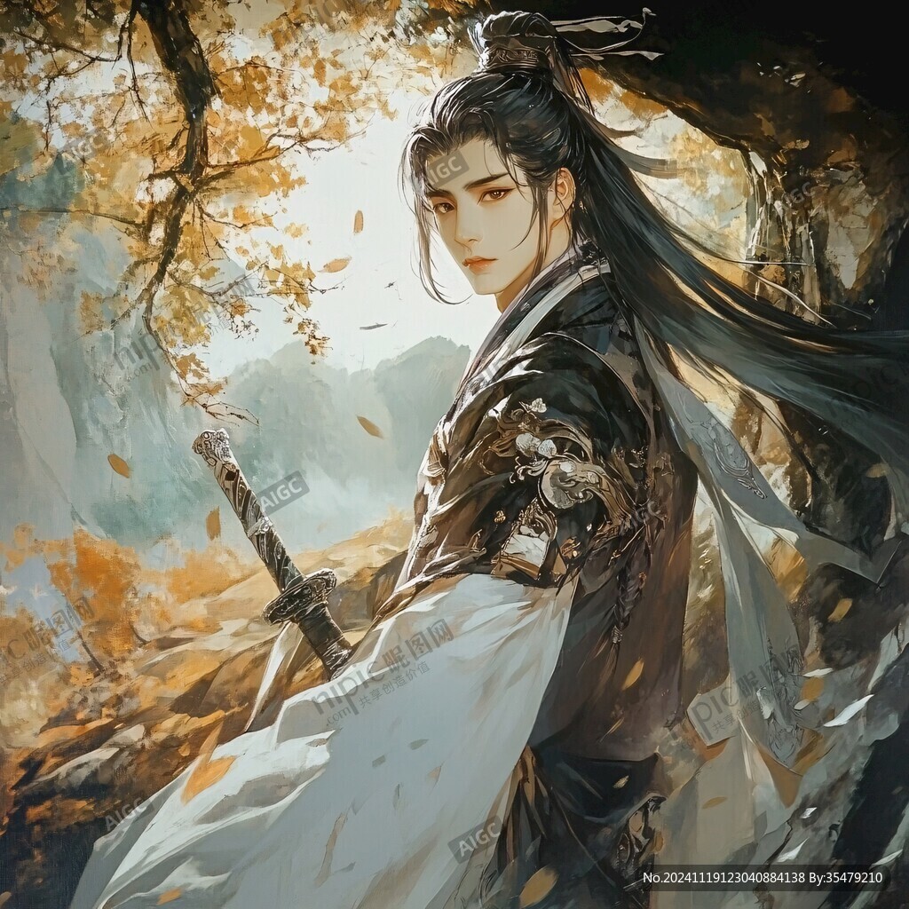 古风男头像