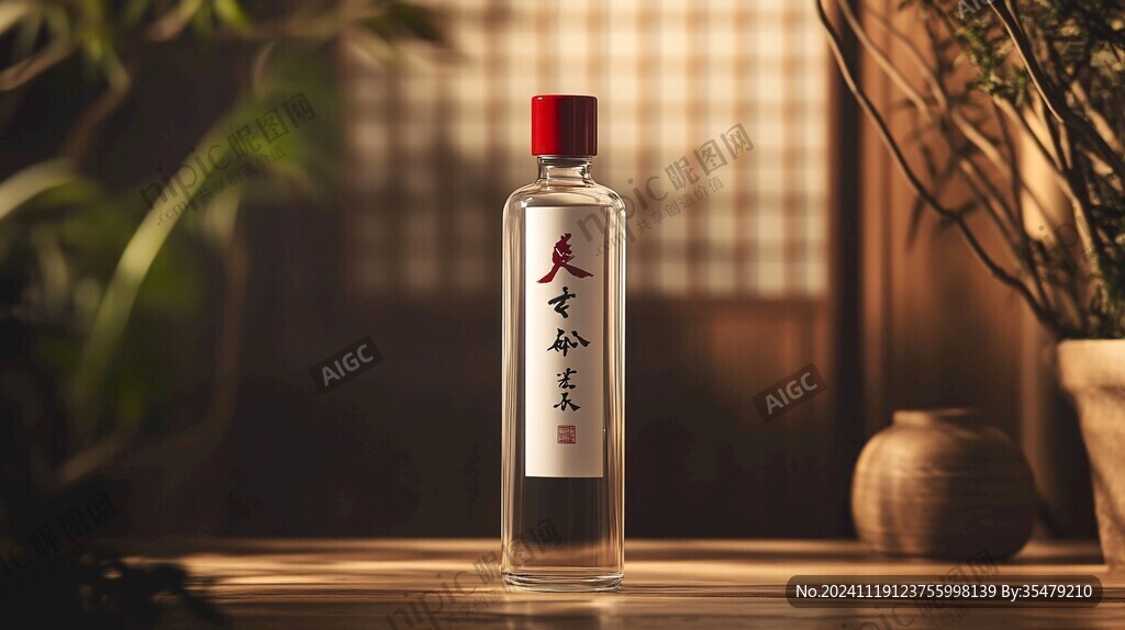 白酒小瓶包装效果