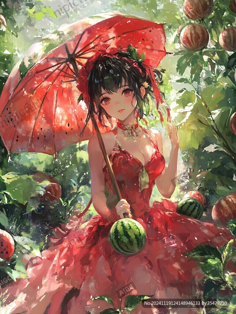 西瓜拟人