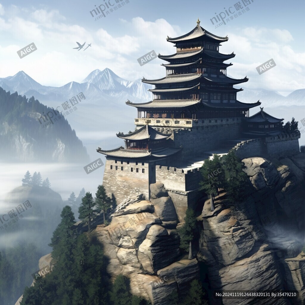 古风仙境天上宫阙