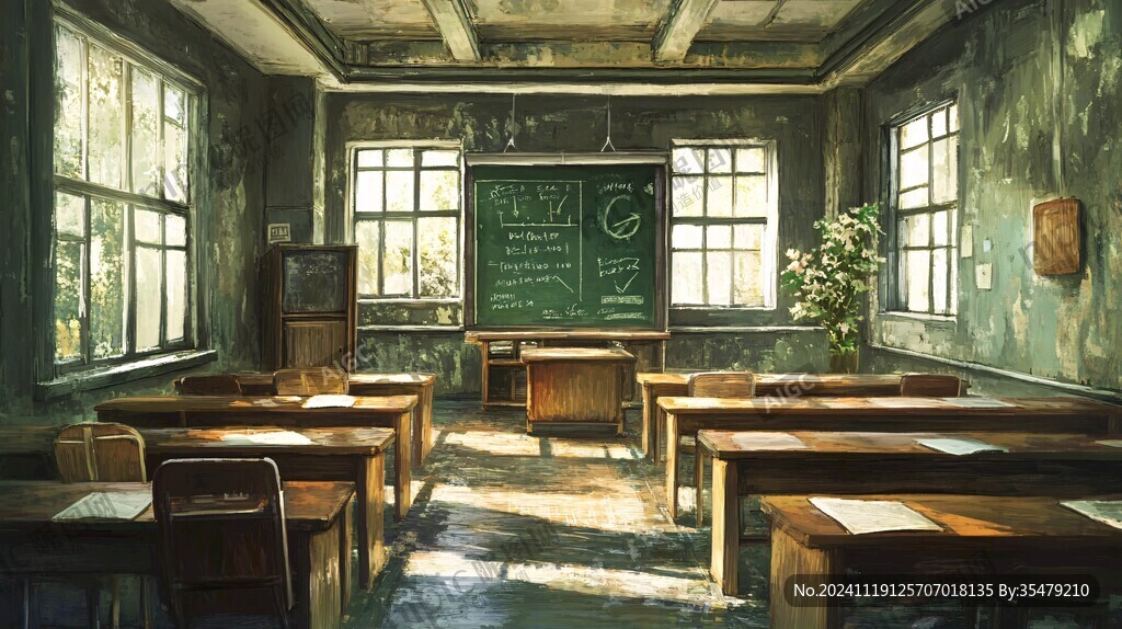 怀旧小学教室