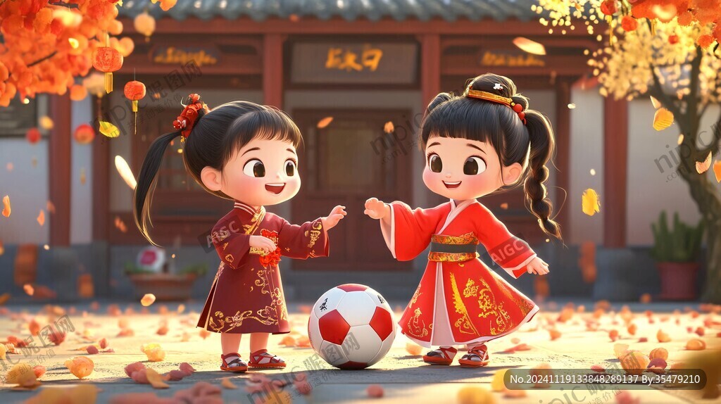 拿灯笼的小伙伴
