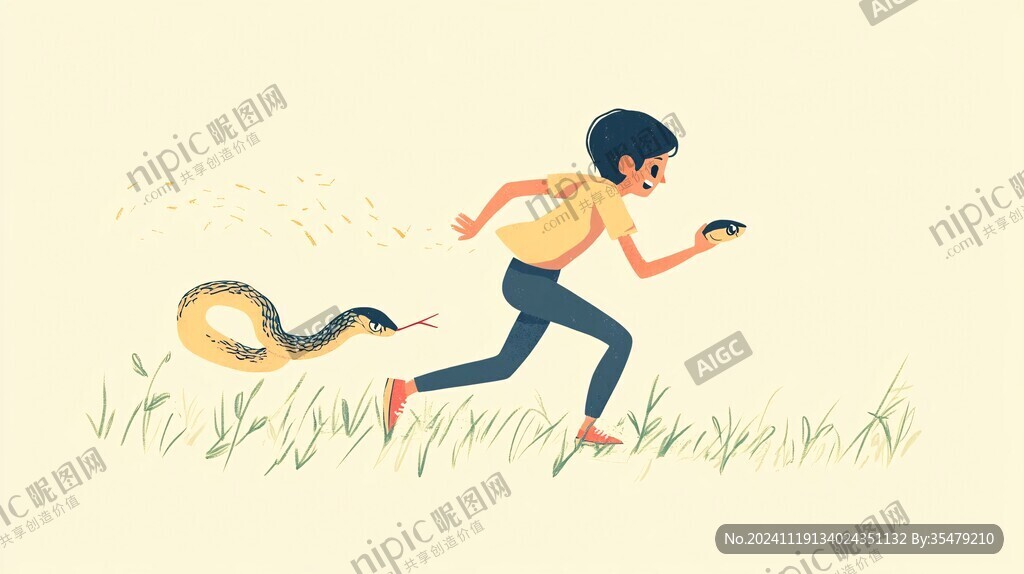 蛇合集插画