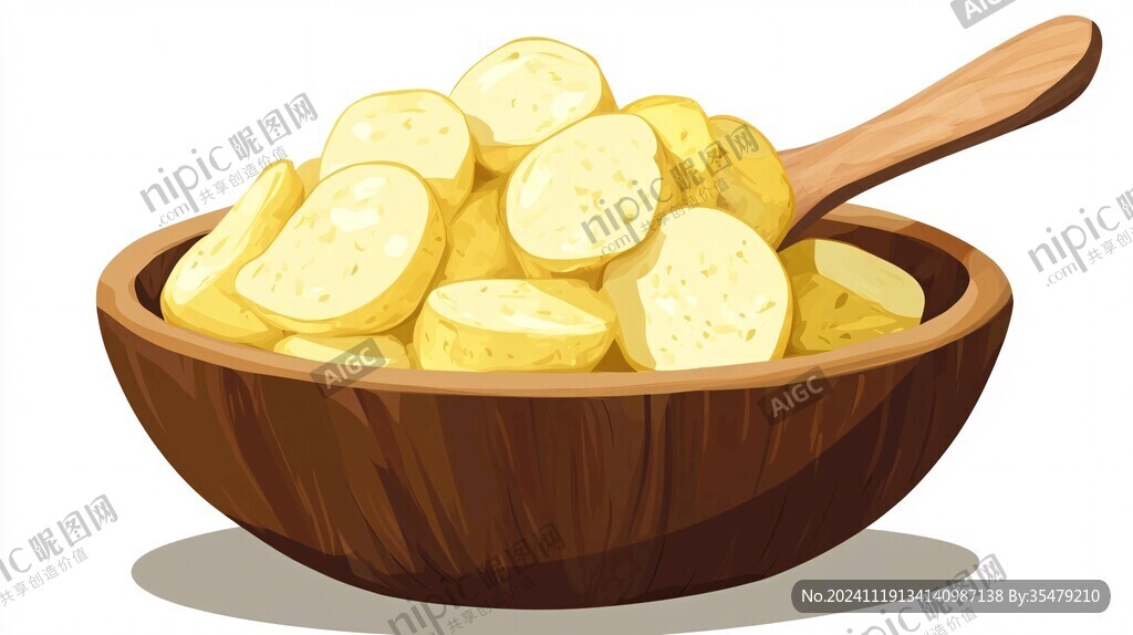 土豆豆皮插画
