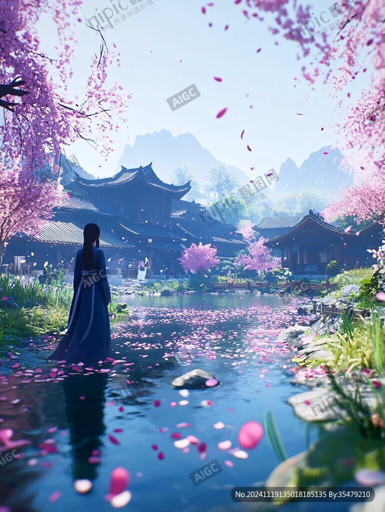 古风人物大场景