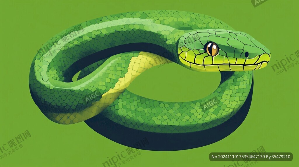 蛇合集插画