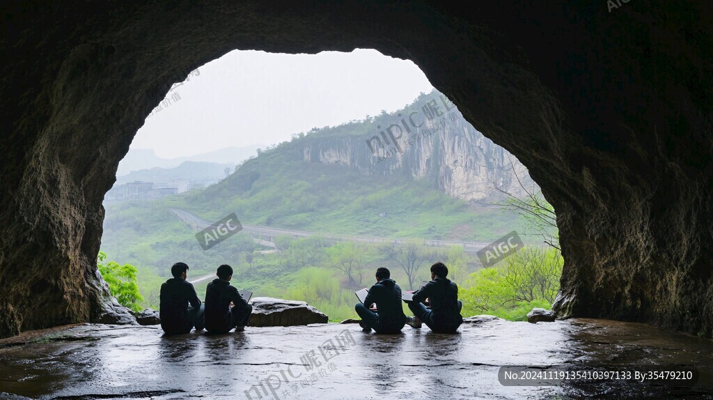 山洞人家