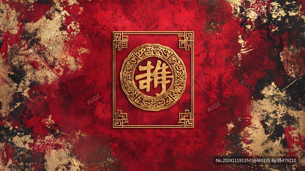 寿联背景