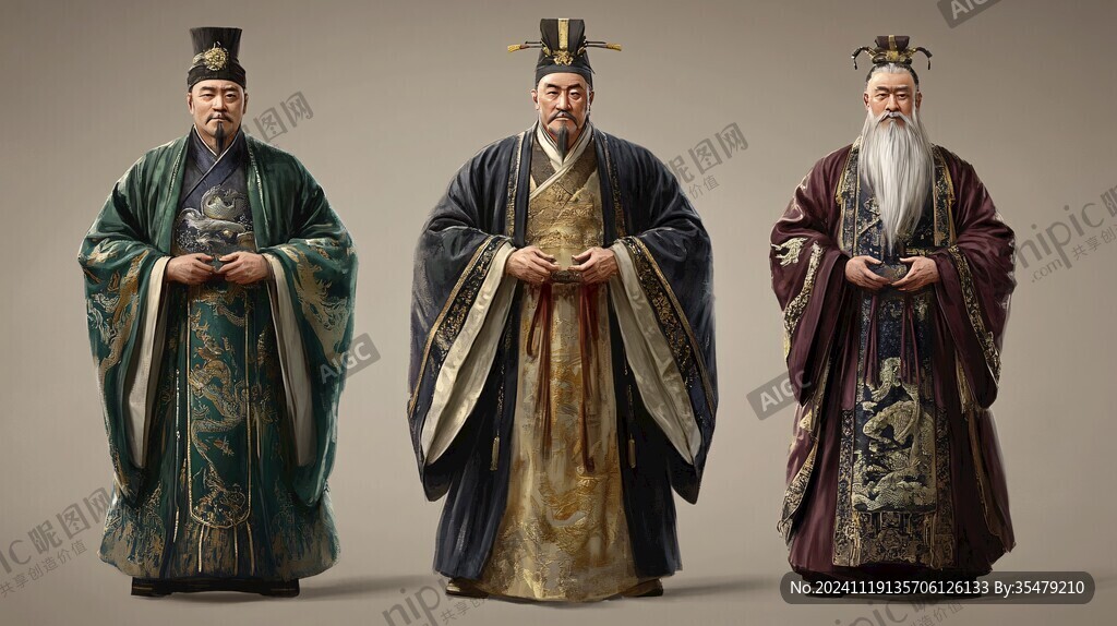 宋代人物模型