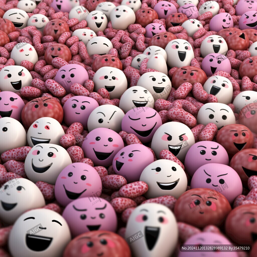 情绪拟人3d元素