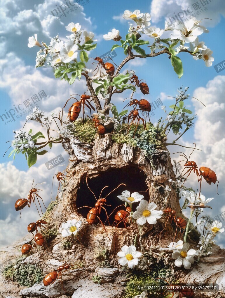 蚂蚁撼树