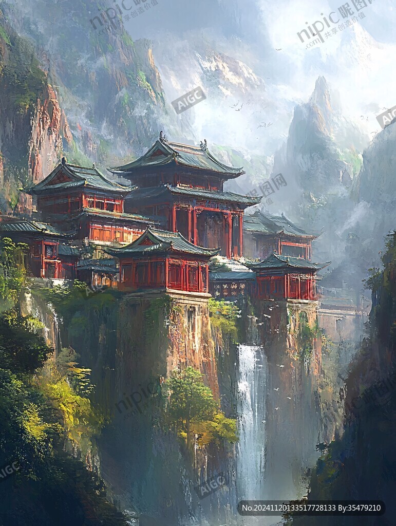 古风仙境天上宫阙
