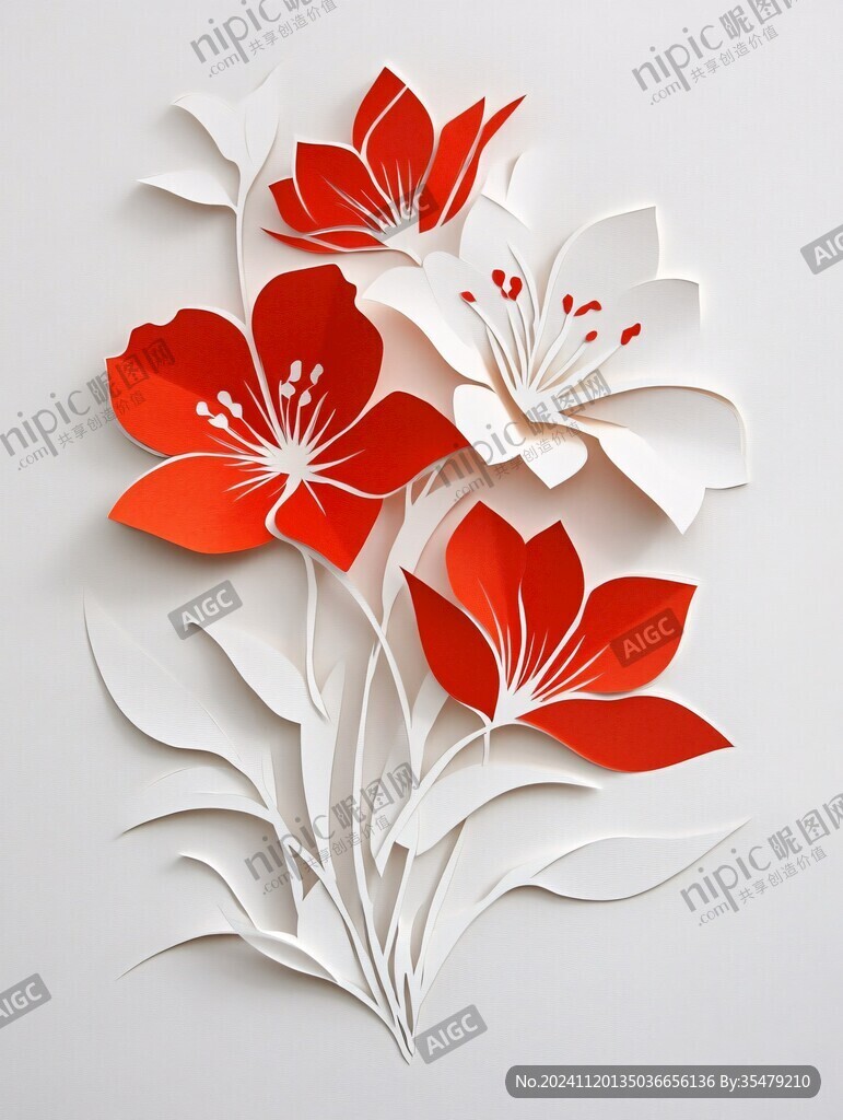 立体纸艺花