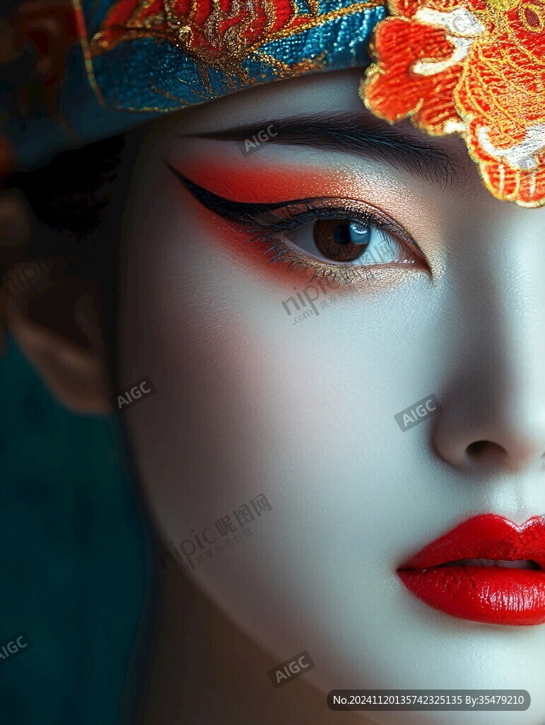 唯美脸谱